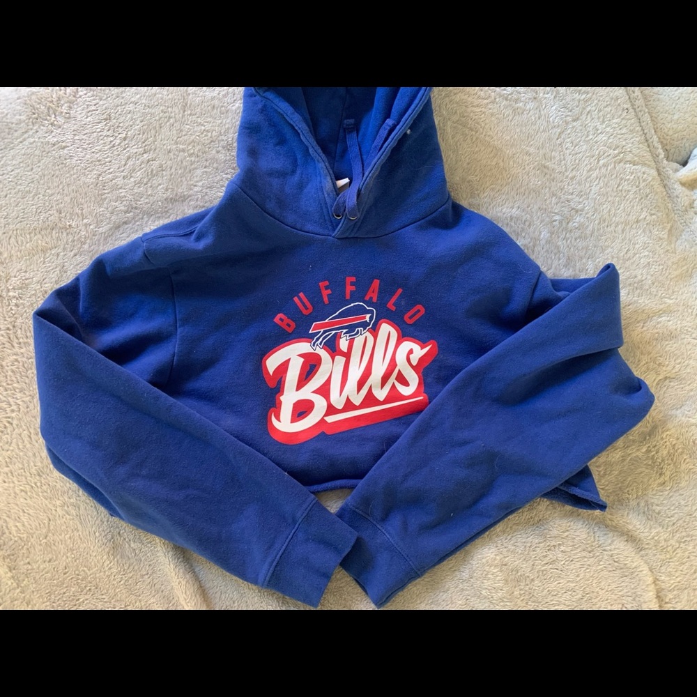 Buffalo bills cropped sweatshirt